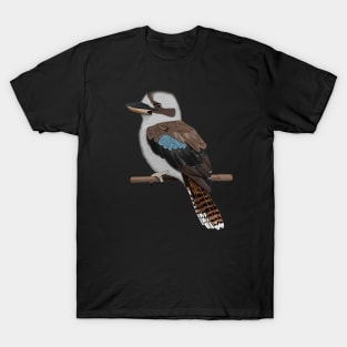 Kookaburra Bird Art Birdlover Birdwatcher Animal Ornithologist T-Shirt